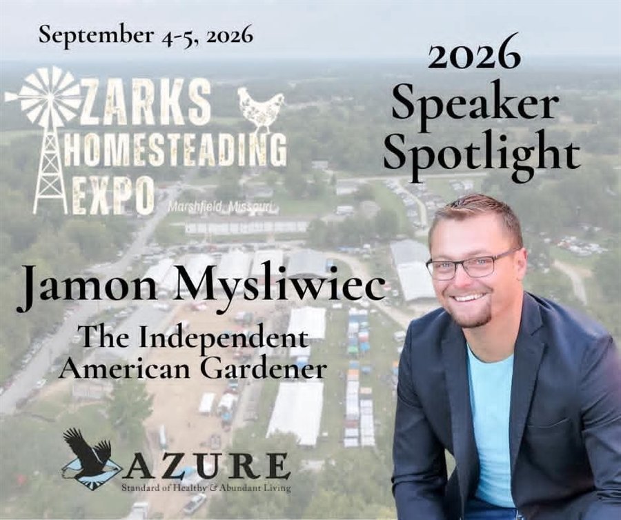 Ozarks Homesteading Expo 2026 Speaker Spotlight — Jamon Mysliwiec, The Independent American Gardener