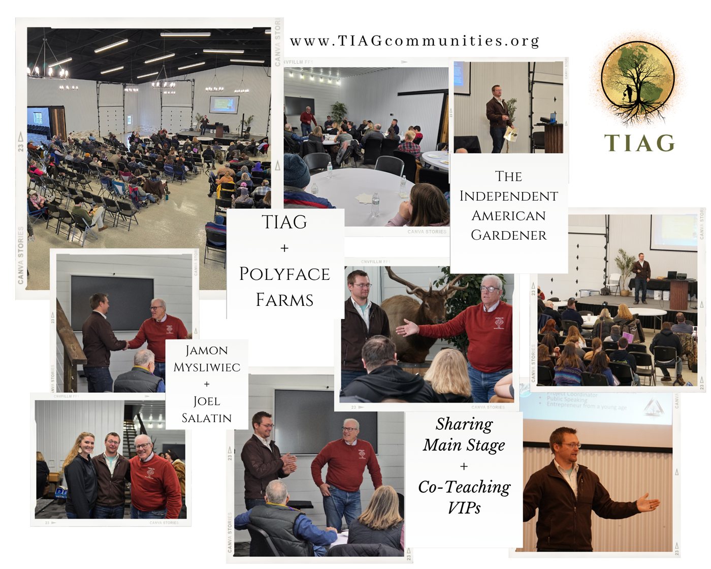 TIAG meets Polyface Farms — Jamon Mysliwiec keynoting alongside Joel Salatin
